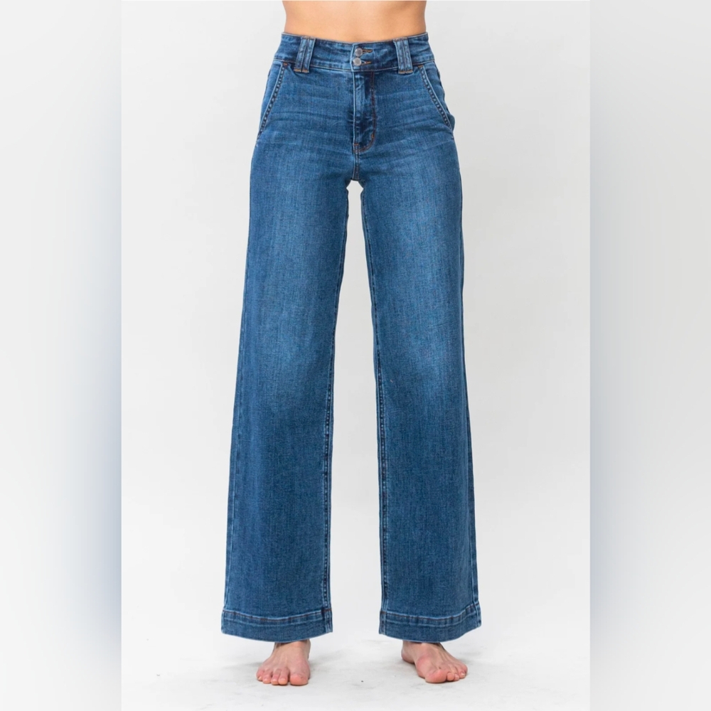 Judy Blue wide leg jeans